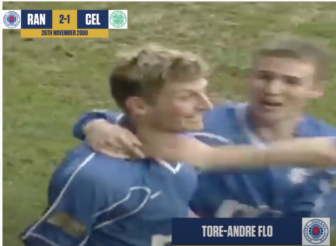 21 years ago today – we signed Tore Andre Flo