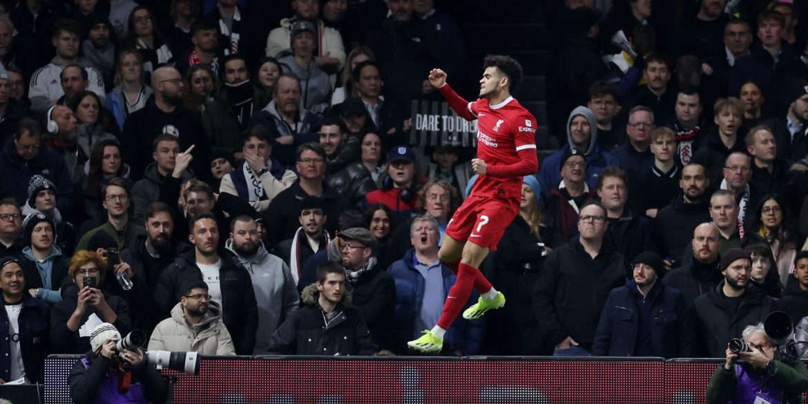 Liverpool’s "exceptional" 8/10 star was on par with Diaz vs Fulham