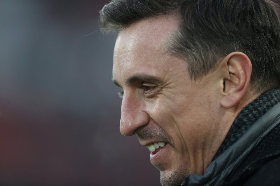 Gary Neville aims a dig at struggling Leeds